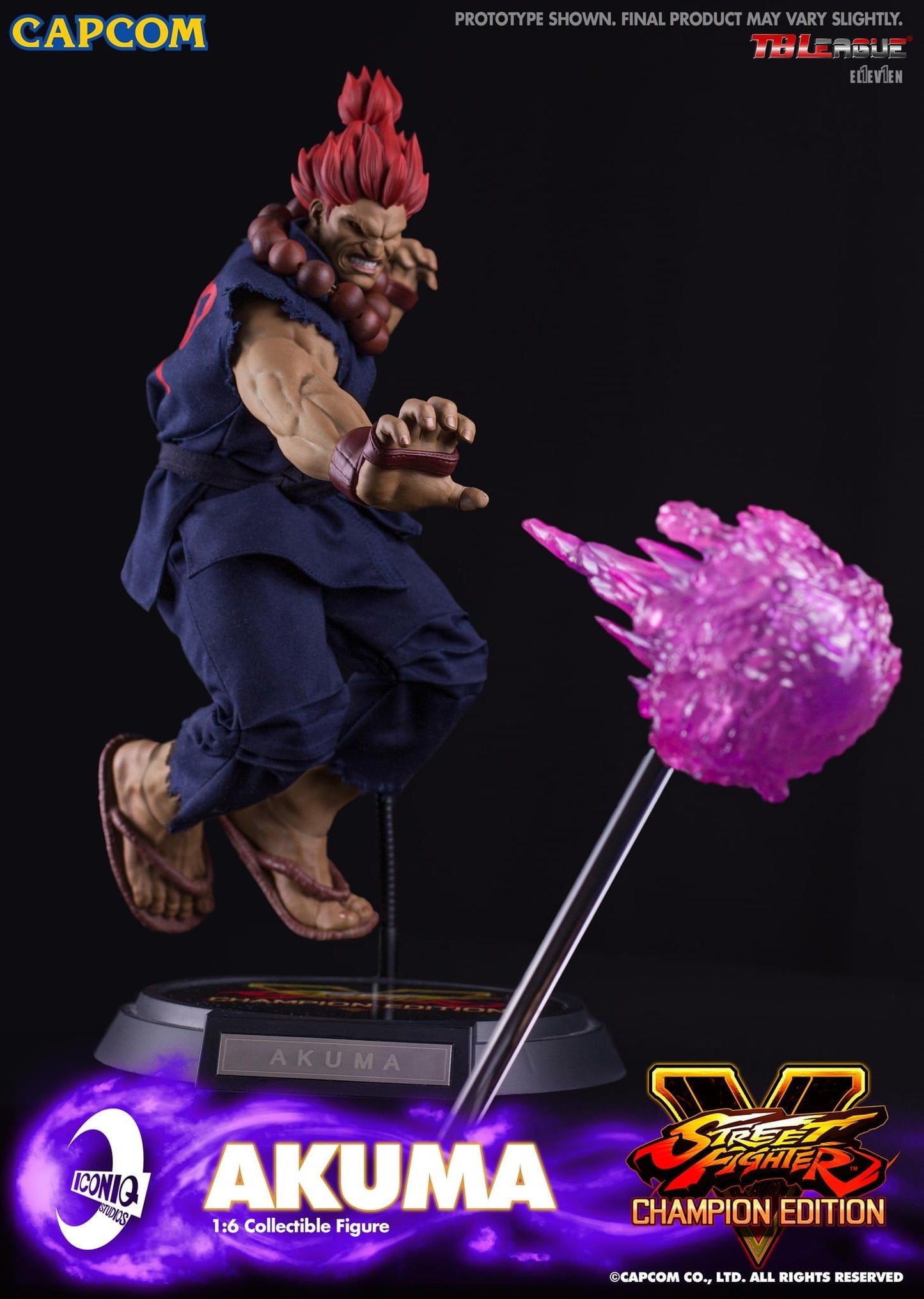 Pedido Figura AKUMA - Street Fighter V marca Iconiq Studios IQGS-05 escala 1/6
