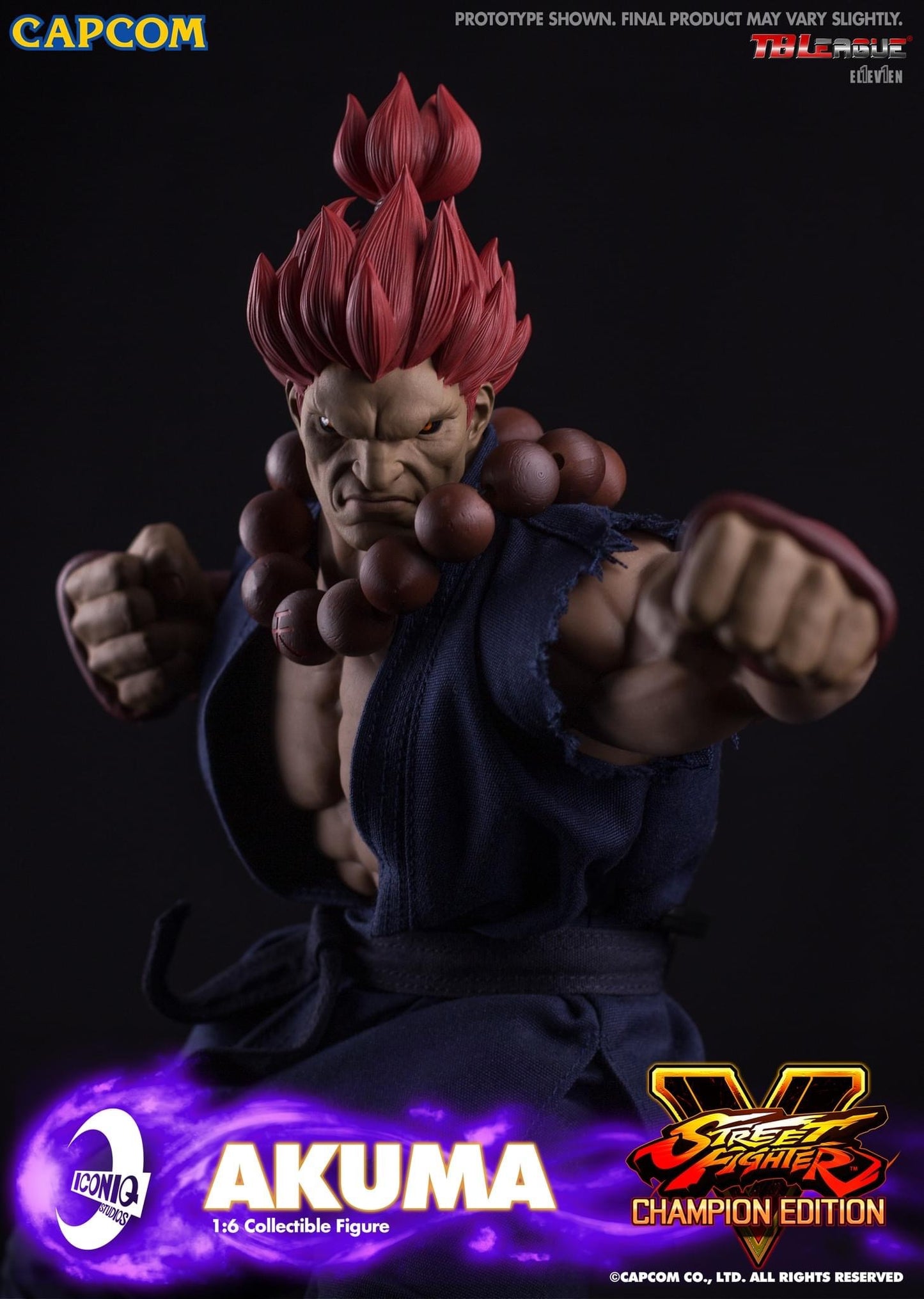 Pedido Figura AKUMA - Street Fighter V marca Iconiq Studios IQGS-05 escala 1/6
