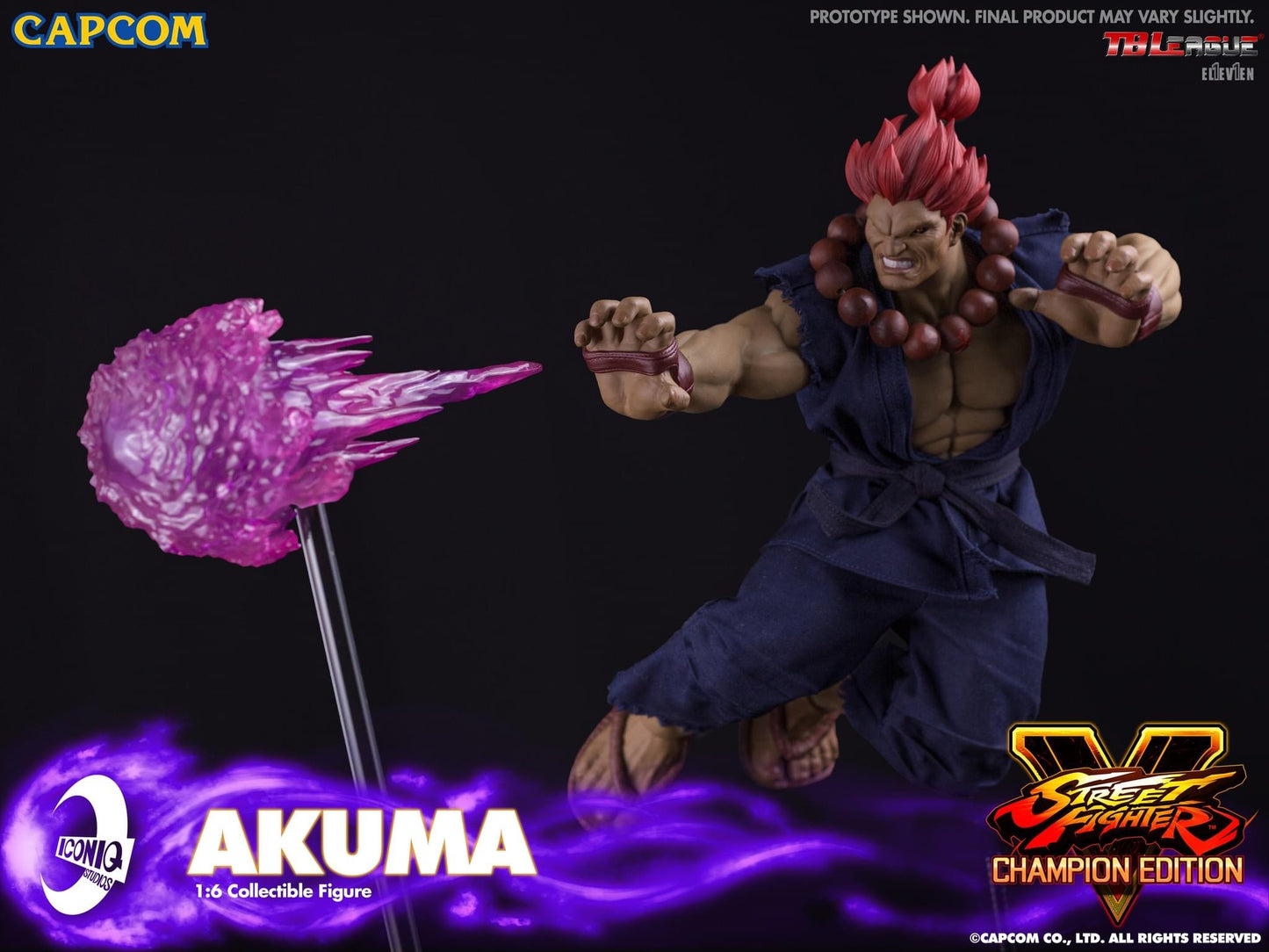 Pedido Figura AKUMA - Street Fighter V marca Iconiq Studios IQGS-05 escala 1/6