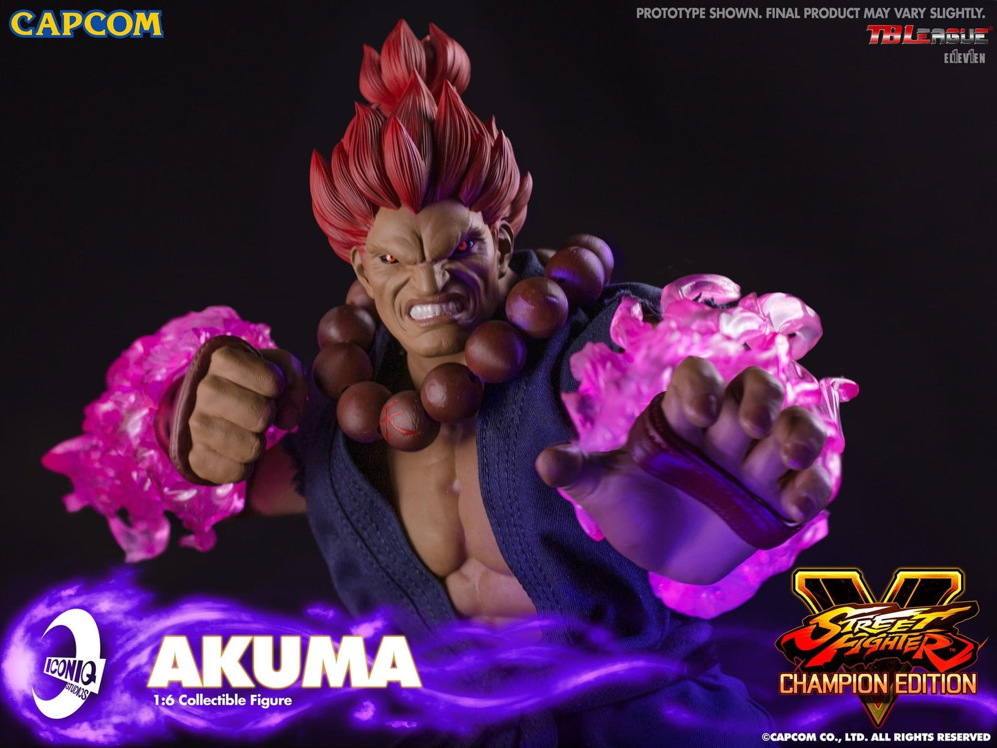 Pedido Figura AKUMA - Street Fighter V marca Iconiq Studios IQGS-05 escala 1/6