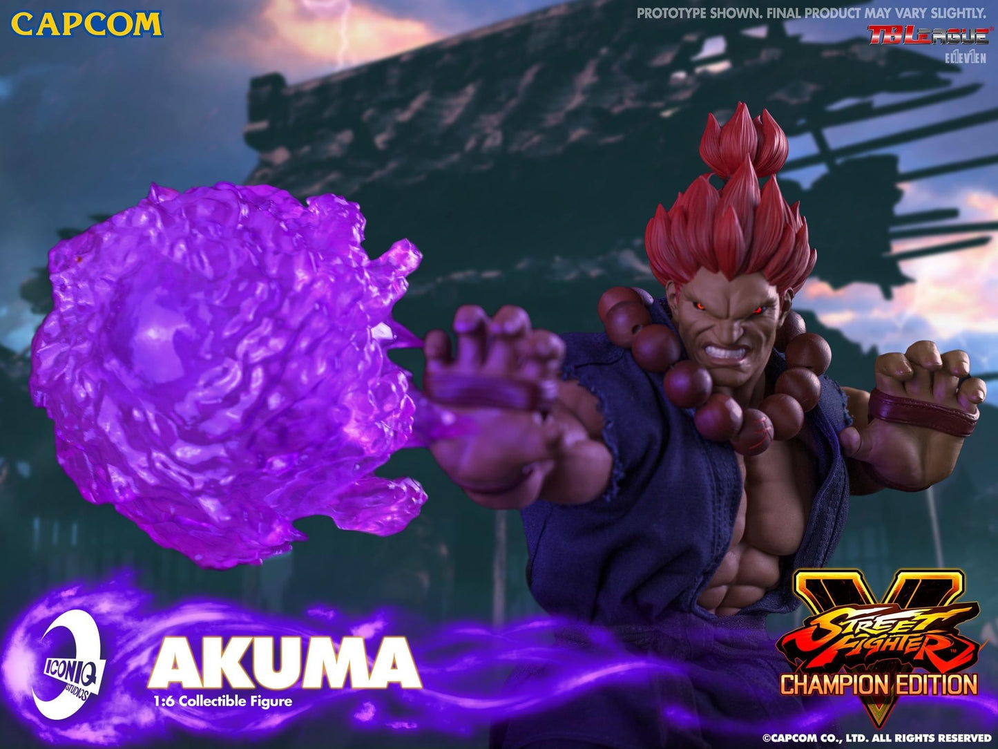 Pedido Figura AKUMA - Street Fighter V marca Iconiq Studios IQGS-05 escala 1/6