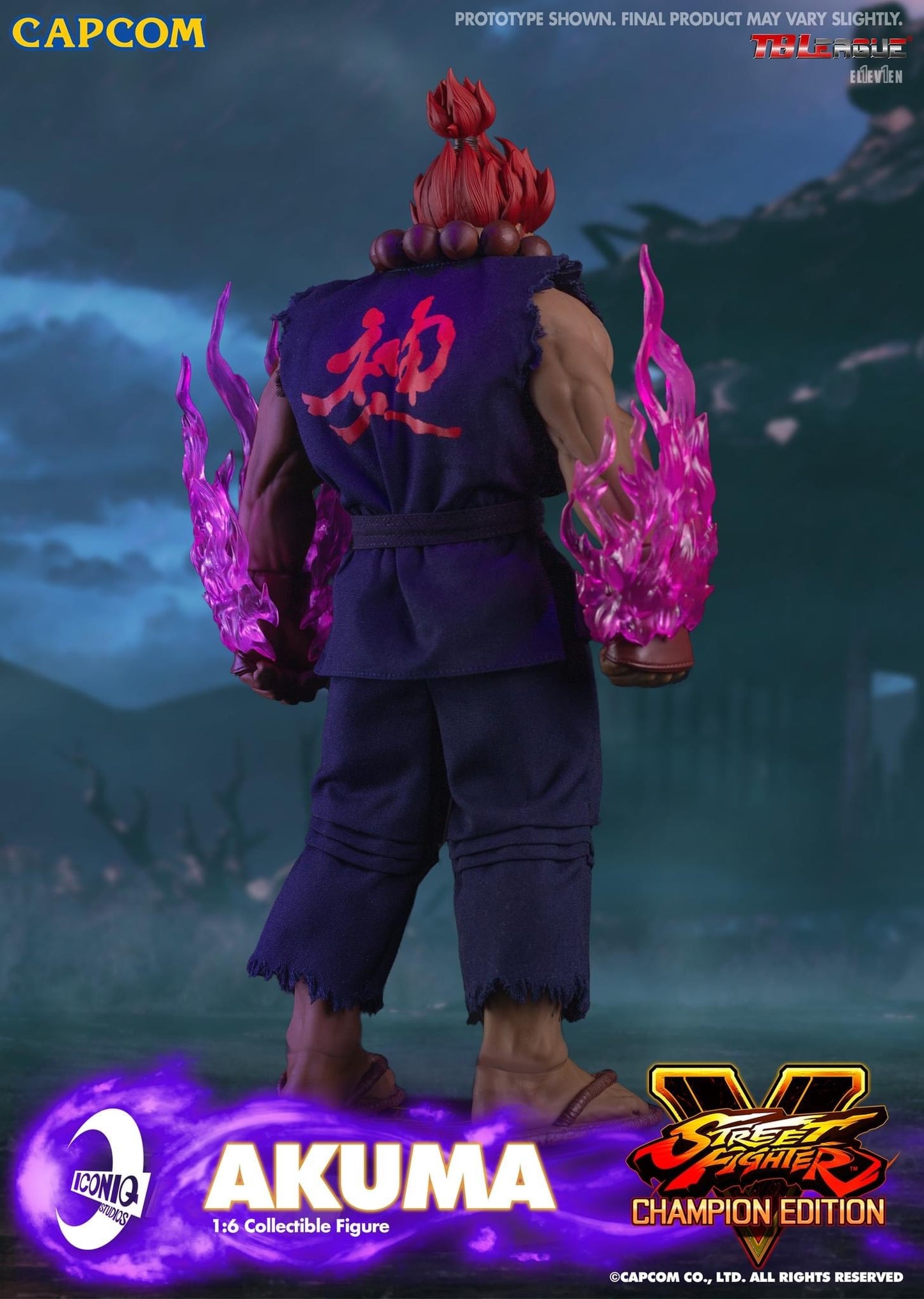Pedido Figura AKUMA - Street Fighter V marca Iconiq Studios IQGS-05 escala 1/6