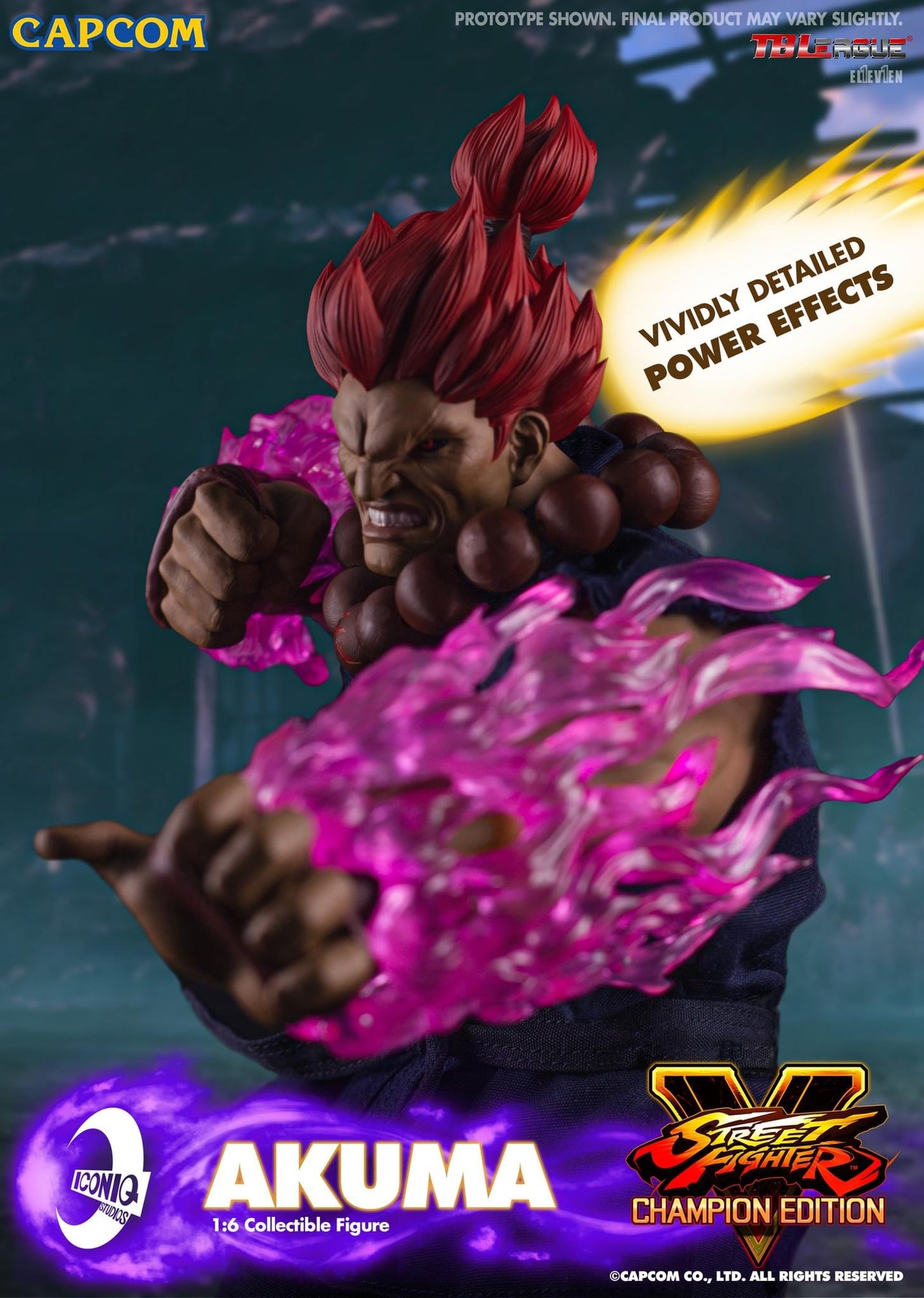 Pedido Figura AKUMA - Street Fighter V marca Iconiq Studios IQGS-05 escala 1/6