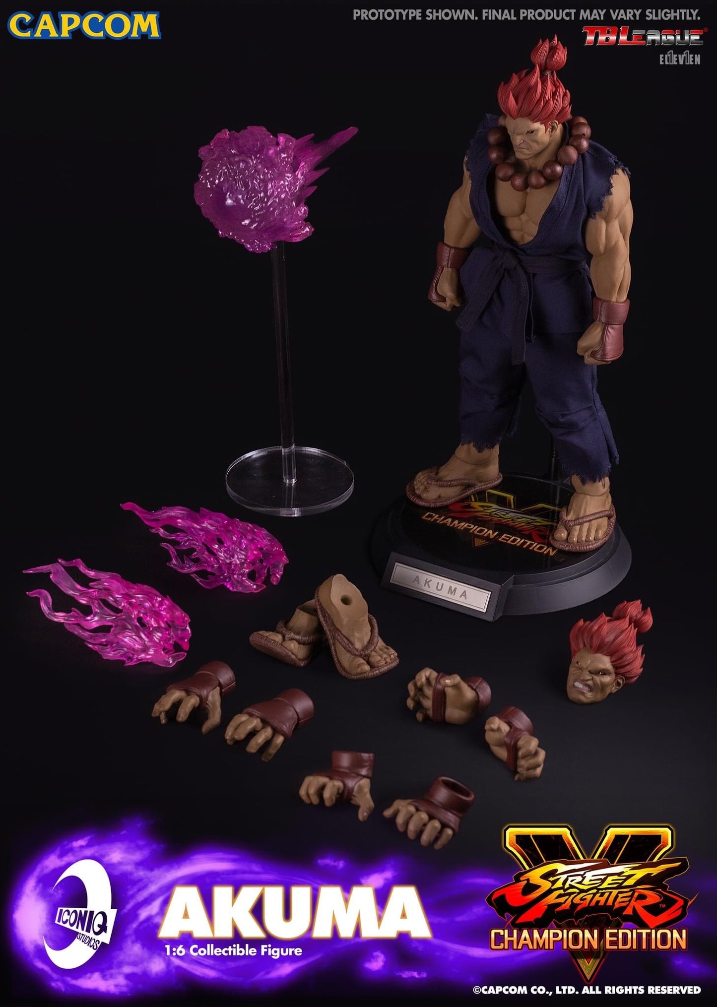 Pedido Figura AKUMA - Street Fighter V marca Iconiq Studios IQGS-05 escala 1/6