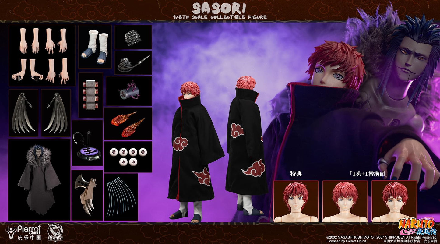 Pedido Figura Sasori - Naruto Shippuden marca Rocket Toys ROC-010 escala 1/6