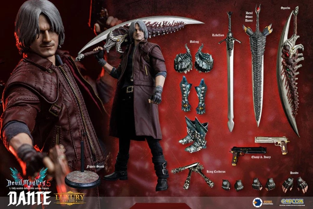 Preventa Figura Dante (DMC V) (Luxury version) - Devil May Cry V marca Asmus Toys DMC502LUX escala 1/6 (relanzamiento)
