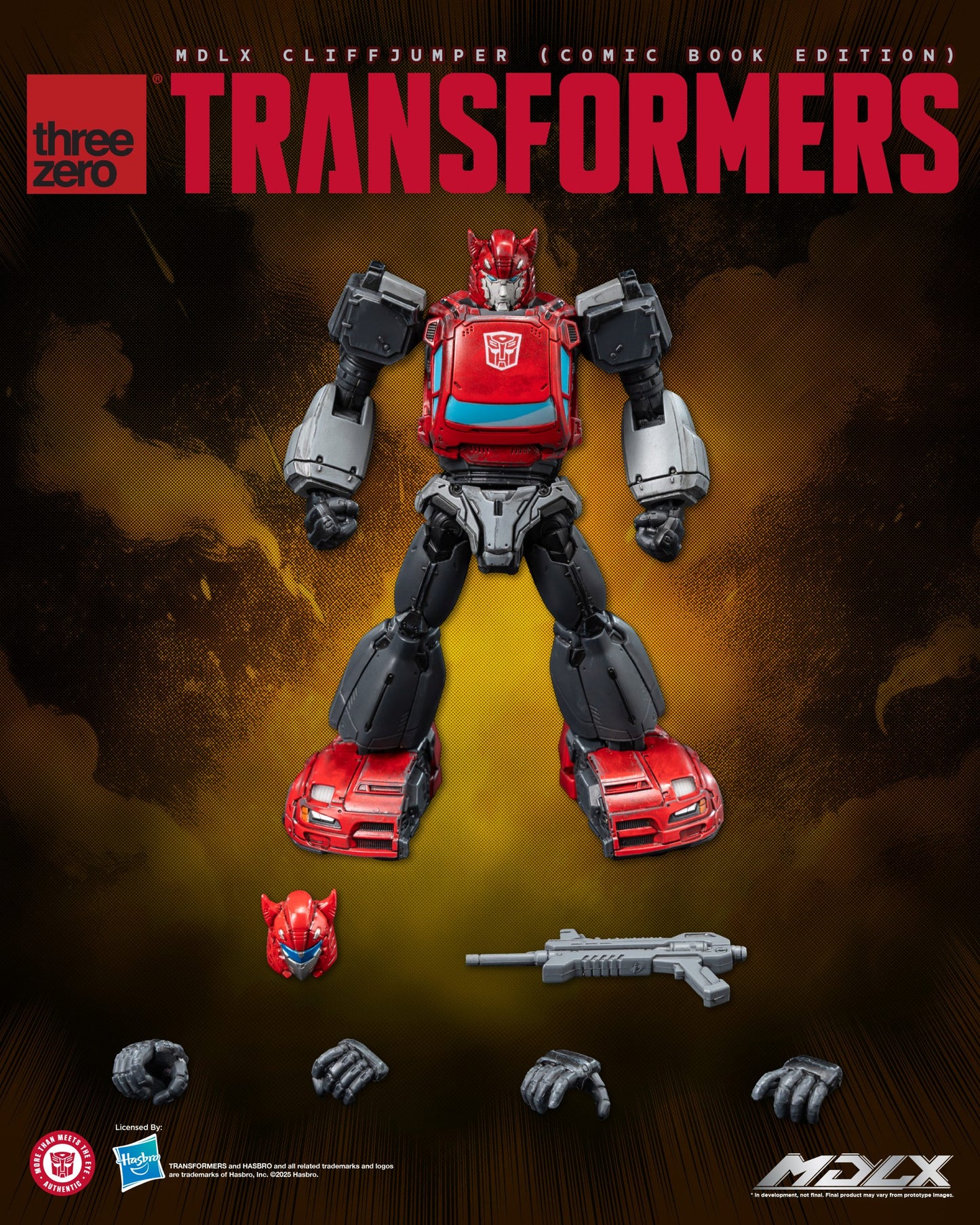 Preventa Figura MDLX Cliffjumper (Comic Book Edition) – Transformers marca Threezero 3Z0873 (12 cm)