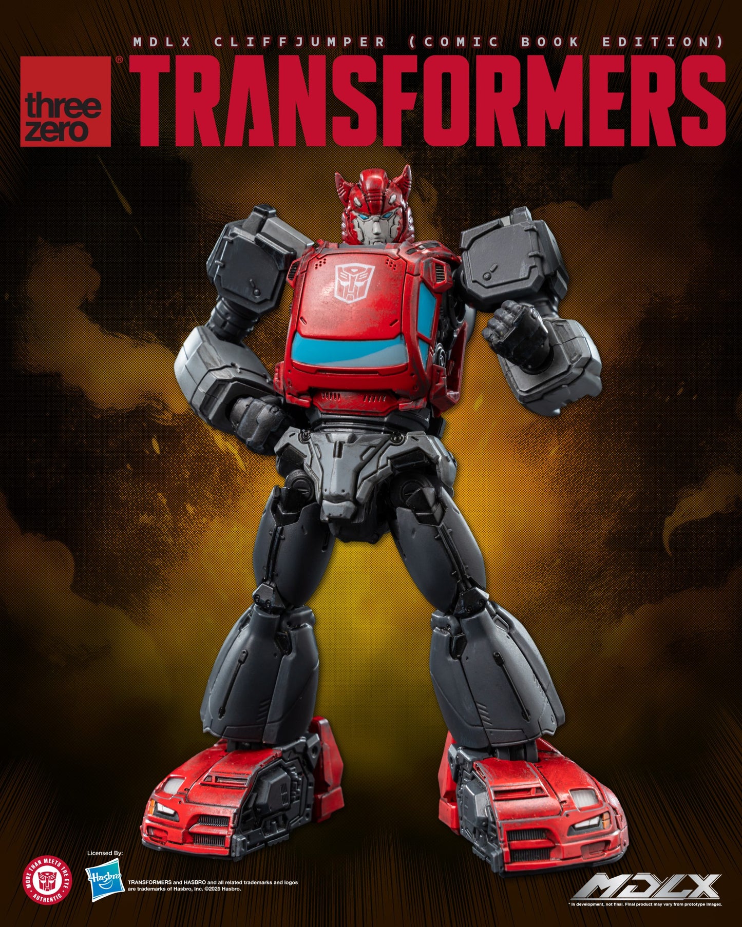 Preventa Figura MDLX Cliffjumper (Comic Book Edition) – Transformers marca Threezero 3Z0873 (12 cm)