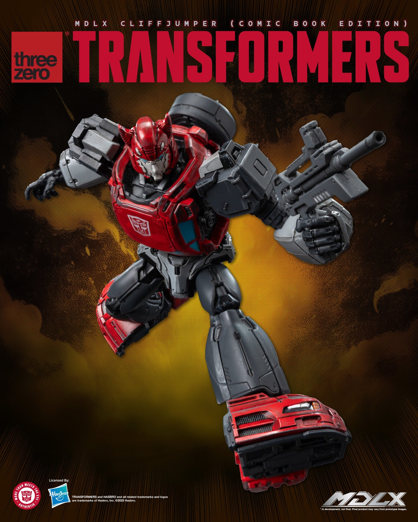 Preventa Figura MDLX Cliffjumper (Comic Book Edition) – Transformers marca Threezero 3Z0873 (12 cm)