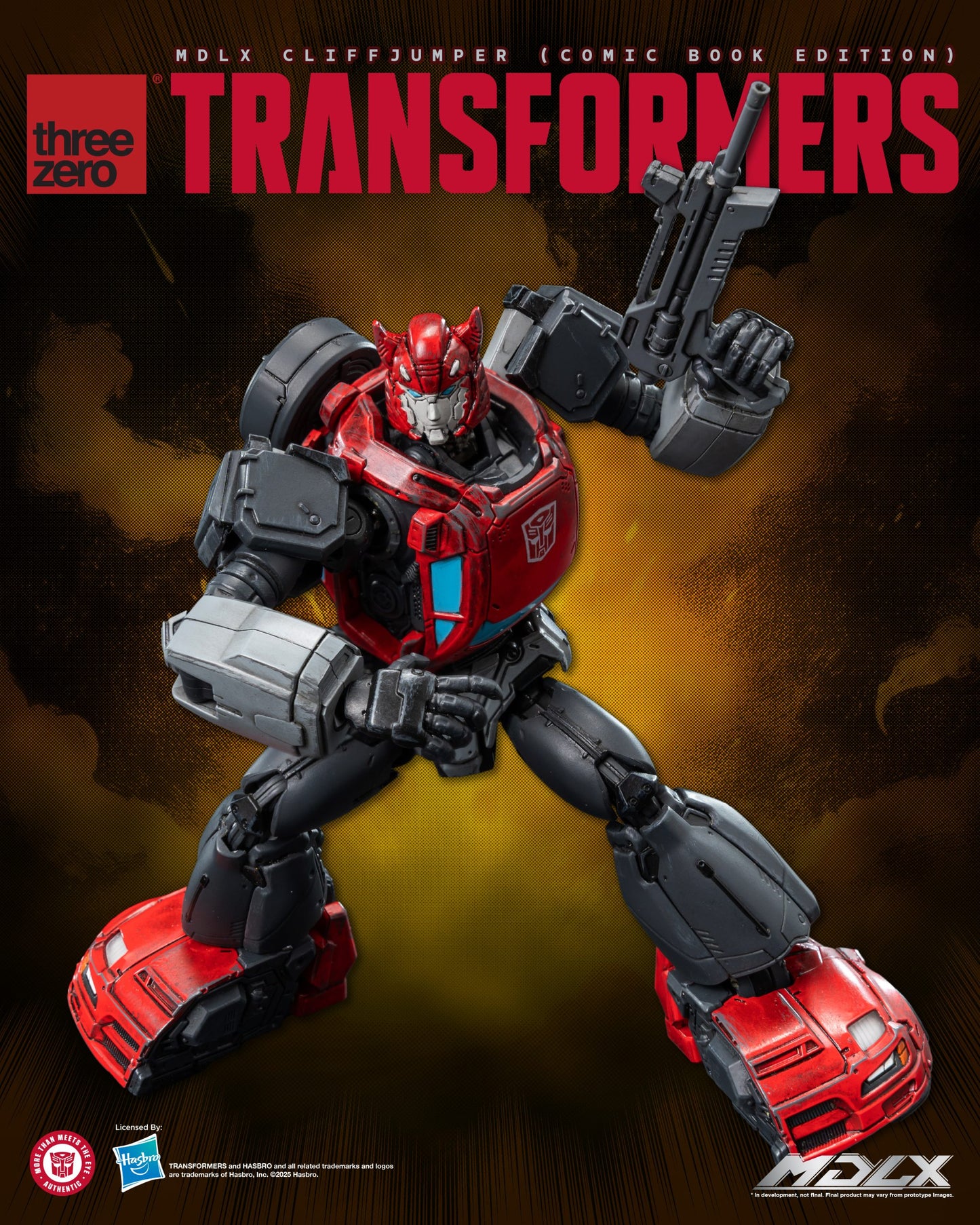 Preventa Figura MDLX Cliffjumper (Comic Book Edition) – Transformers marca Threezero 3Z0873 (12 cm)