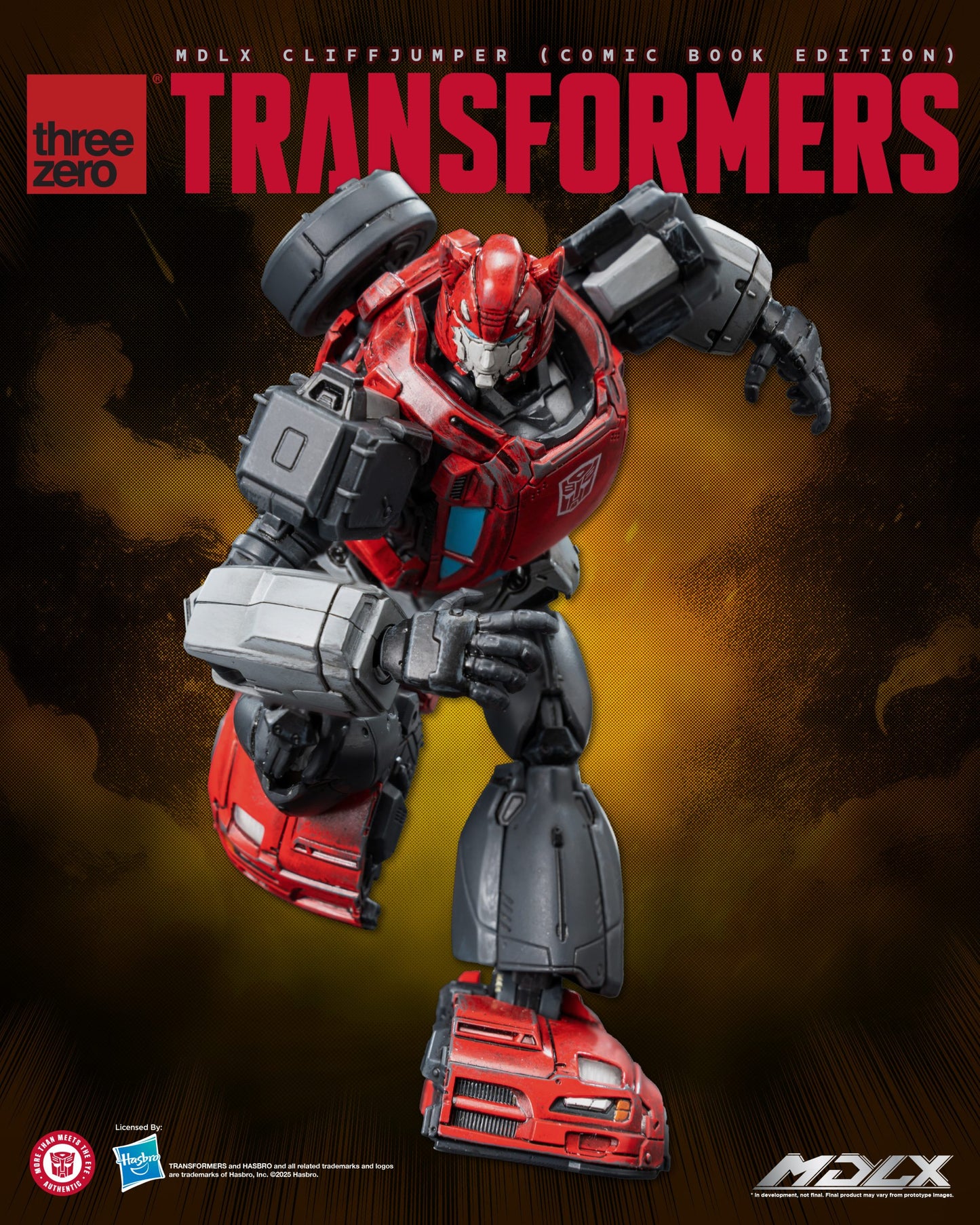 Preventa Figura MDLX Cliffjumper (Comic Book Edition) – Transformers marca Threezero 3Z0873 (12 cm)