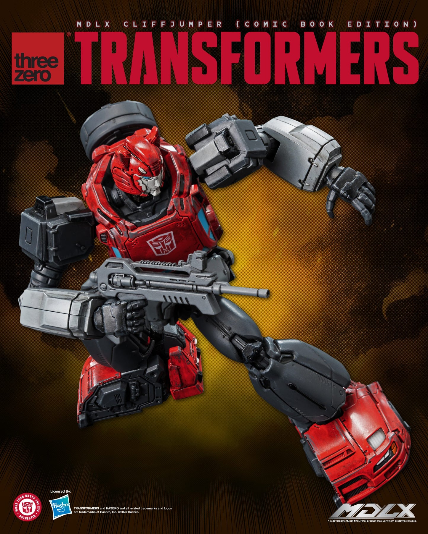 Preventa Figura MDLX Cliffjumper (Comic Book Edition) – Transformers marca Threezero 3Z0873 (12 cm)