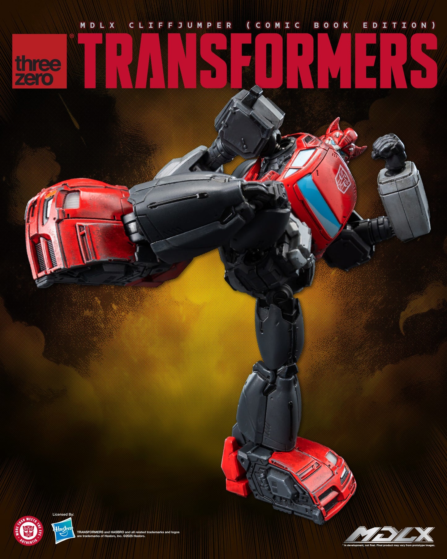 Preventa Figura MDLX Cliffjumper (Comic Book Edition) – Transformers marca Threezero 3Z0873 (12 cm)