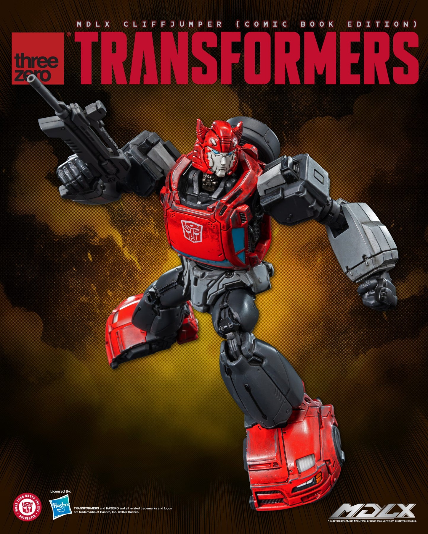 Preventa Figura MDLX Cliffjumper (Comic Book Edition) – Transformers marca Threezero 3Z0873 (12 cm)