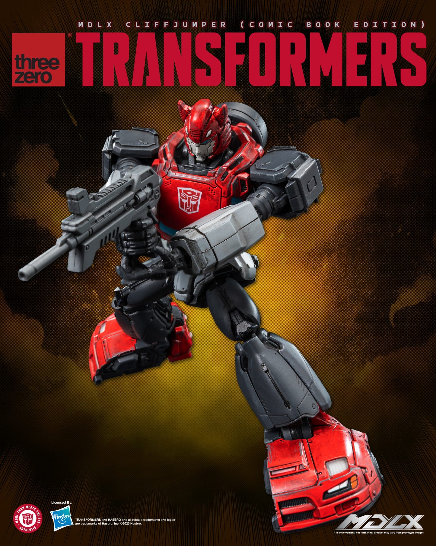 Preventa Figura MDLX Cliffjumper (Comic Book Edition) – Transformers marca Threezero 3Z0873 (12 cm)