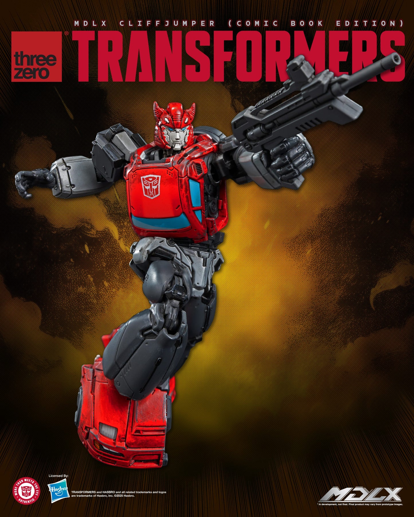 Preventa Figura MDLX Cliffjumper (Comic Book Edition) – Transformers marca Threezero 3Z0873 (12 cm)