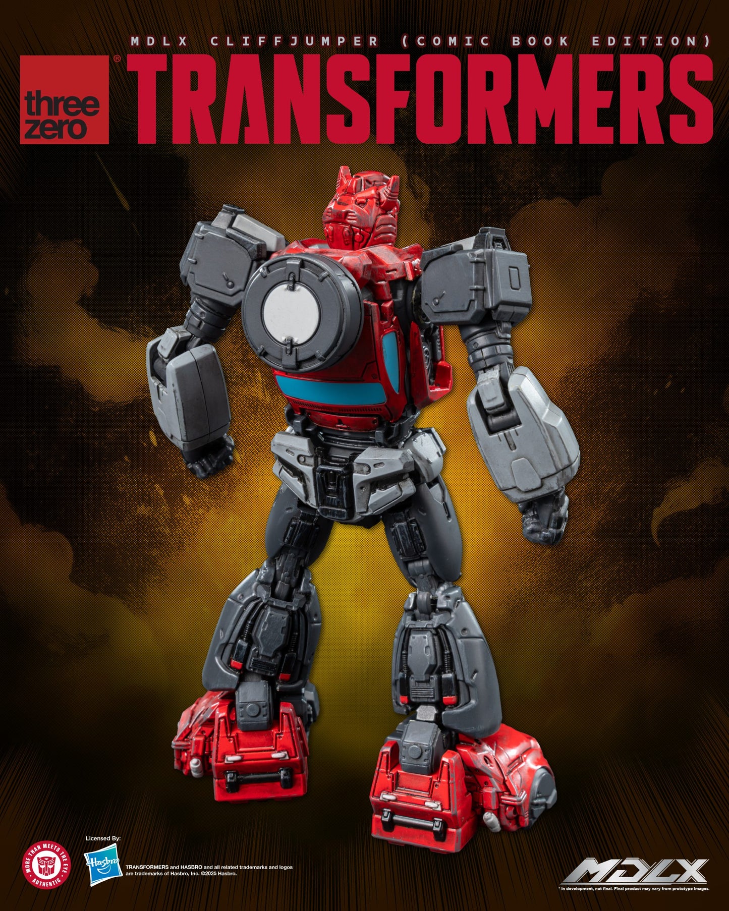 Preventa Figura MDLX Cliffjumper (Comic Book Edition) – Transformers marca Threezero 3Z0873 (12 cm)