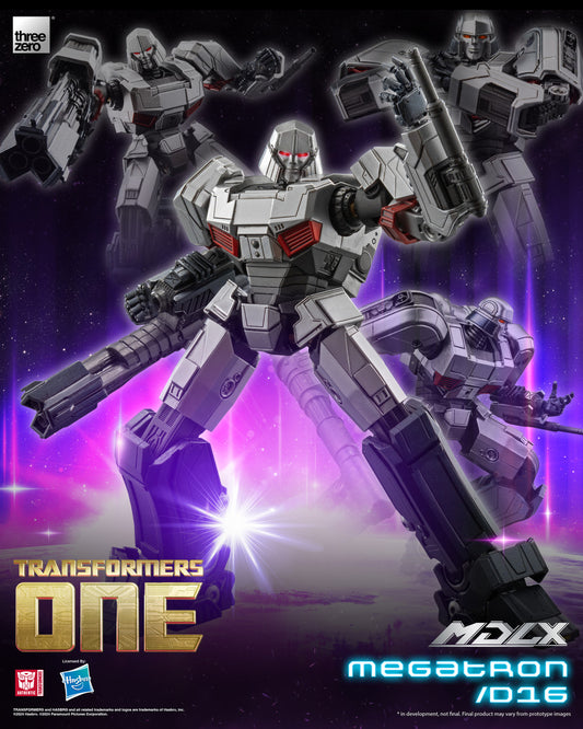 Preventa Figura MDLX Megatron/D16- Transformers One marca Threezero 3Z0842 (16 cm)