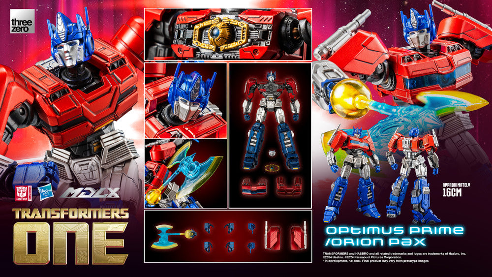 Preventa Figura MDLX Optimus Prime / Orion Pax - Transformers One marca Threezero 3Z0841 (16 cm)