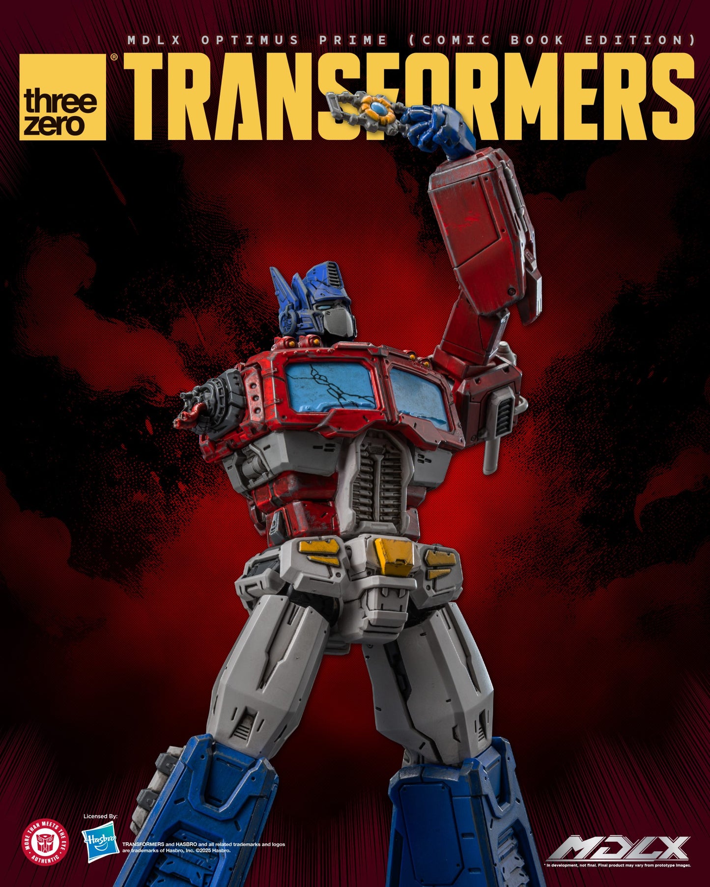 Preventa Figura MDLX Optimus Prime (Comic Book Edition) – Transformers marca Threezero 3Z0871 (17.8 cm)