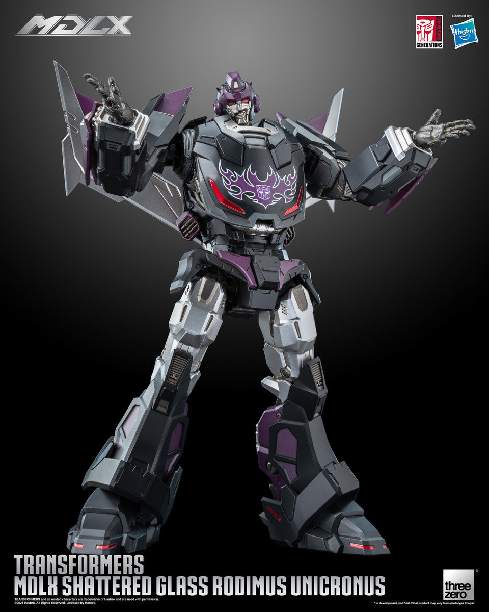 Pedido Figura MDLX Rodimus Unicronus - Transformers Shattered Glass marca Threezero 3Z0717 (18 cm)