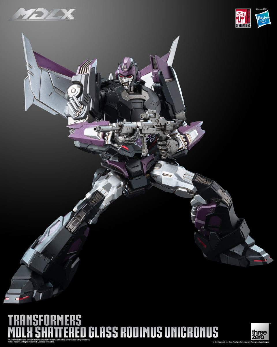 Pedido Figura MDLX Rodimus Unicronus - Transformers Shattered Glass marca Threezero 3Z0717 (18 cm)