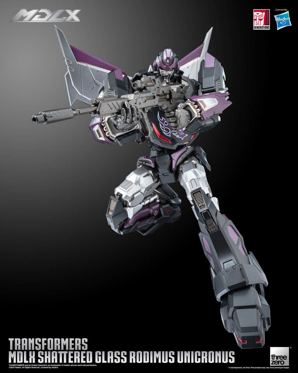 Pedido Figura MDLX Rodimus Unicronus - Transformers Shattered Glass marca Threezero 3Z0717 (18 cm)