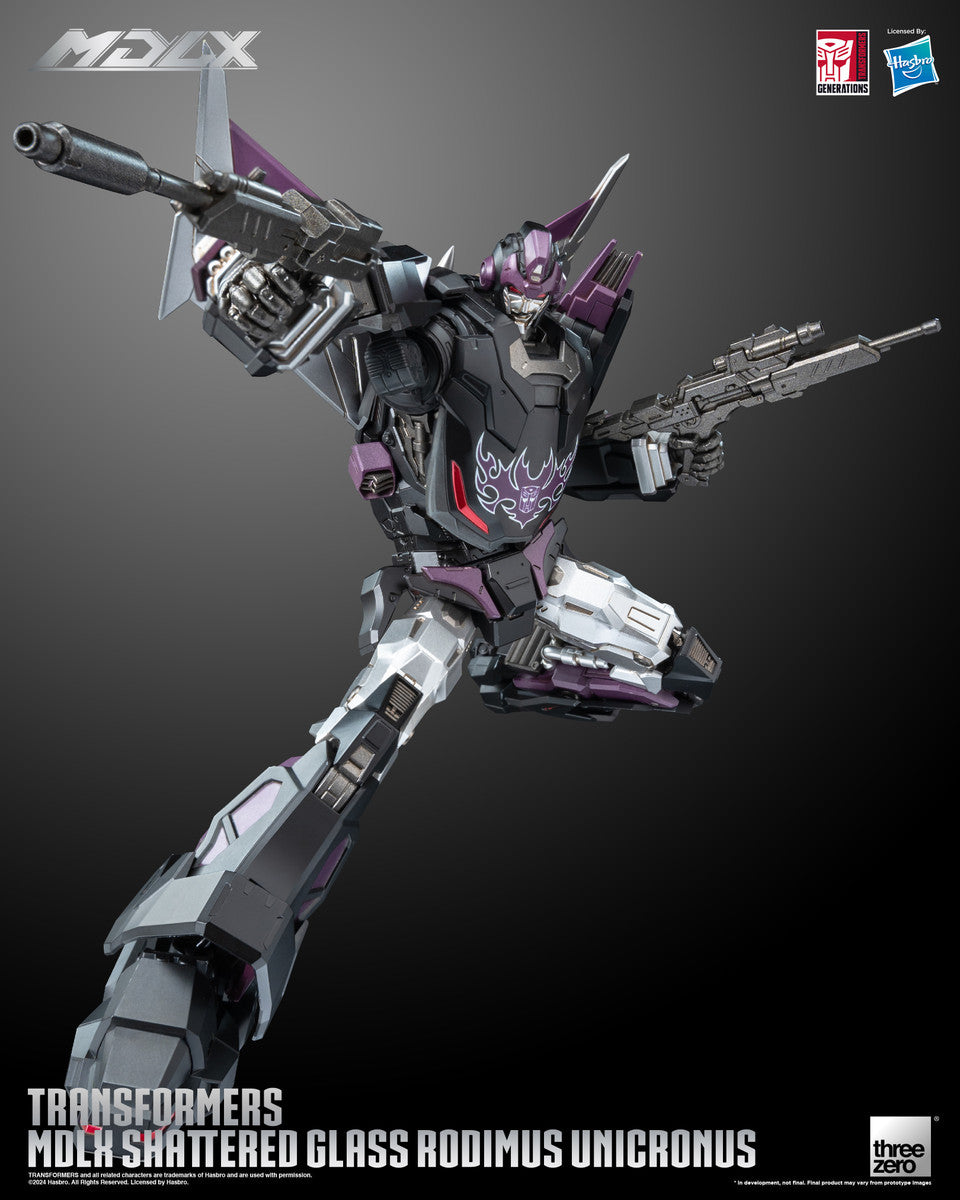 Pedido Figura MDLX Rodimus Unicronus - Transformers Shattered Glass marca Threezero 3Z0717 (18 cm)
