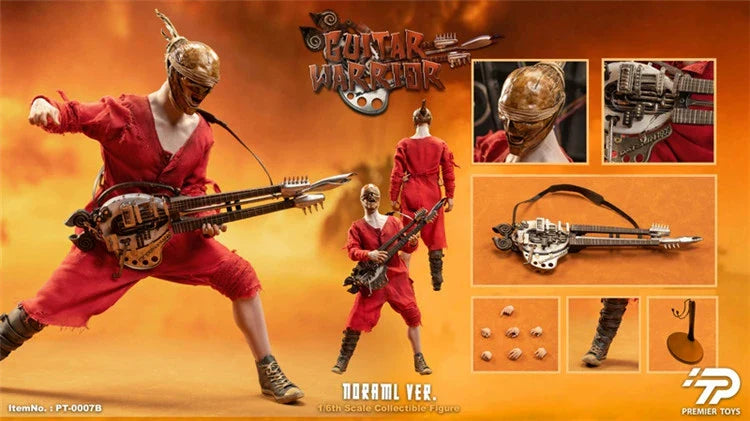 Pedido Figura Guitar Warrior (Standard version) marca Premier Toys PT0007B escala 1/6