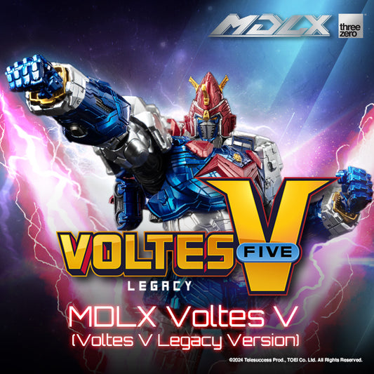 Preventa Figura MDLX Voltes V (Voltes V Legacy Version) - Voltes V: Legacy  marca Threezero 3Z0666 (15 cm)