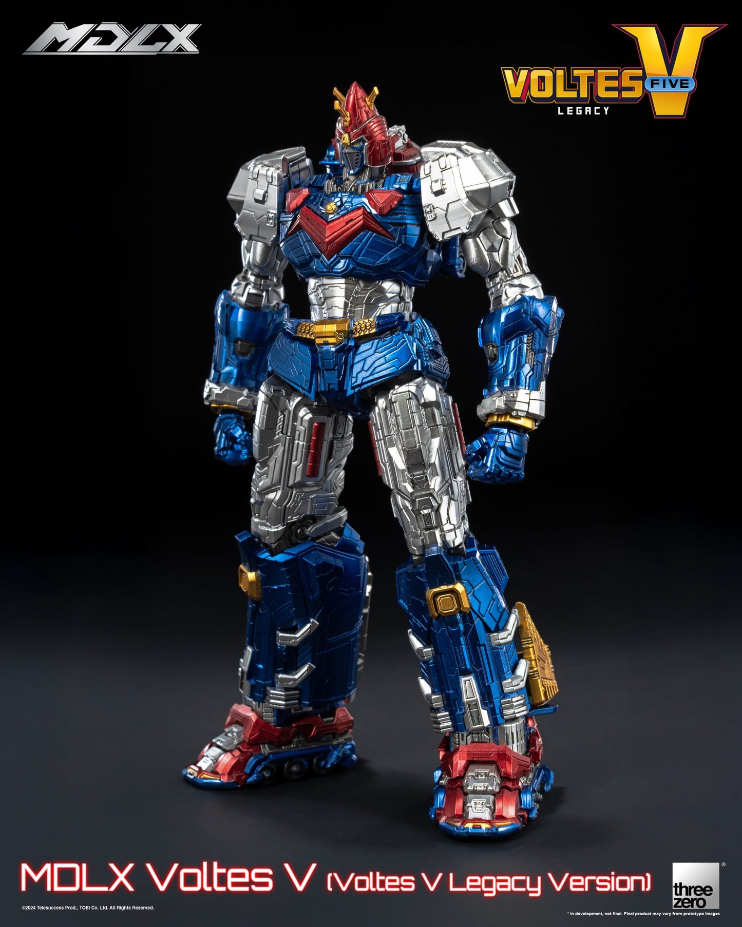Preventa Figura MDLX Voltes V (Voltes V Legacy Version) - Voltes V: Legacy marca Threezero 3Z0666 (15 cm)