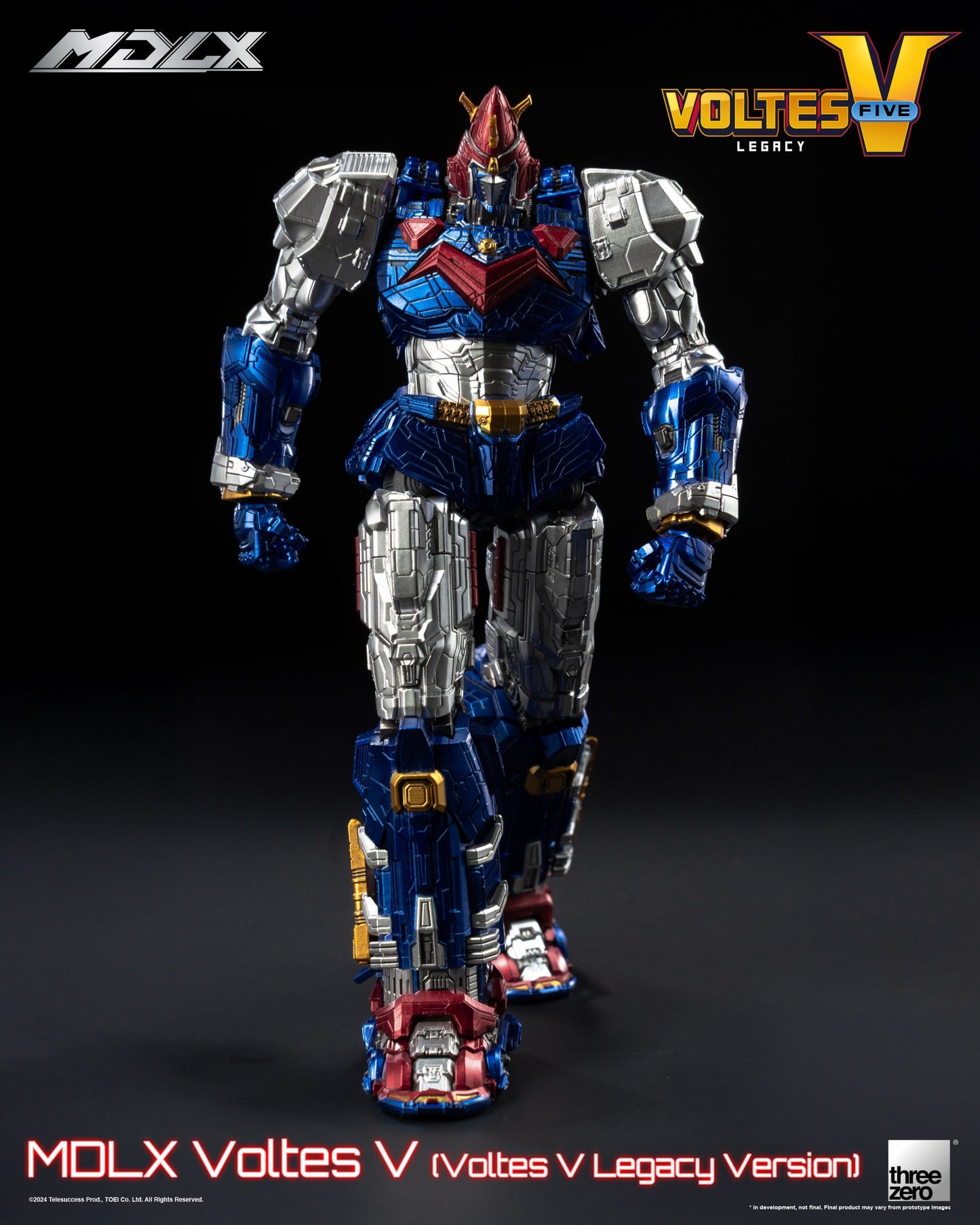 Preventa Figura MDLX Voltes V (Voltes V Legacy Version) - Voltes V: Legacy marca Threezero 3Z0666 (15 cm)