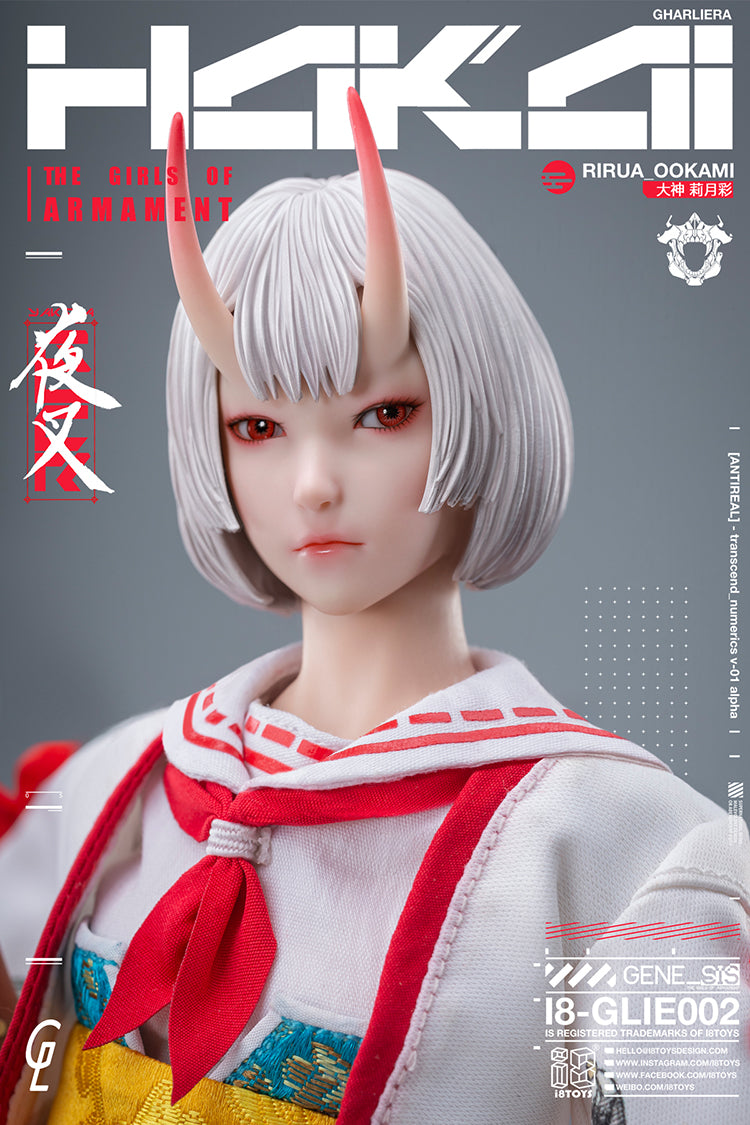 Pedido Figura Rirua OOKAMI marca i8 x Gharliera i8-GLIE002 escala 1/6