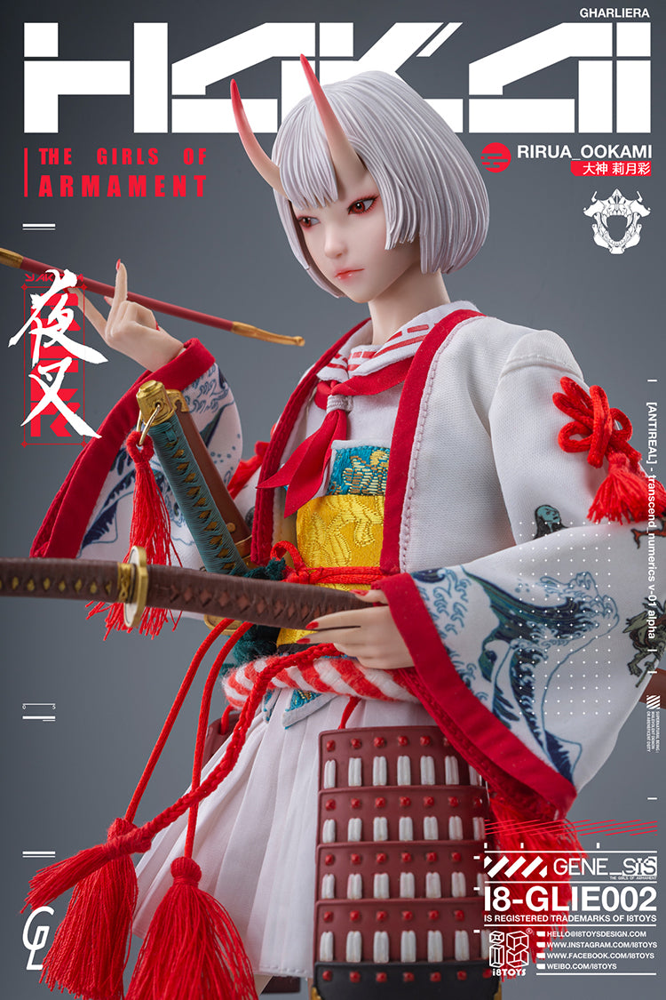 Pedido Figura Rirua OOKAMI marca i8 x Gharliera i8-GLIE002 escala 1/6