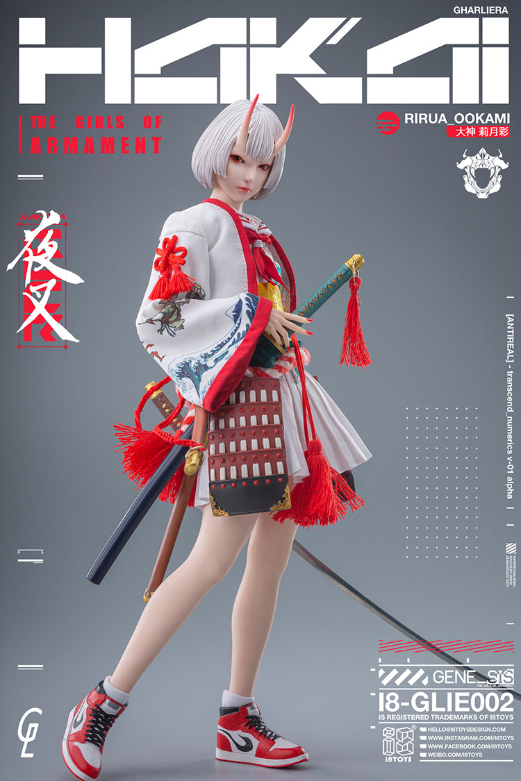 Pedido Figura Rirua OOKAMI marca i8 x Gharliera i8-GLIE002 escala 1/6