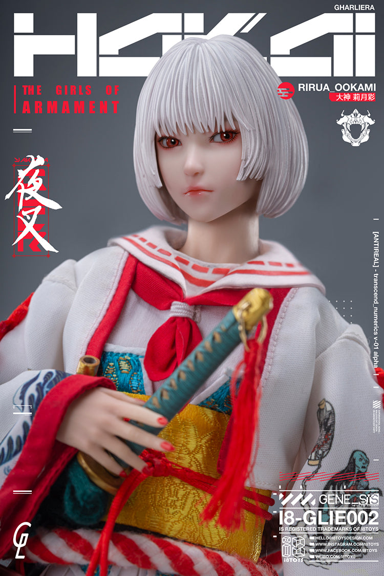 Pedido Figura Rirua OOKAMI marca i8 x Gharliera i8-GLIE002 escala 1/6