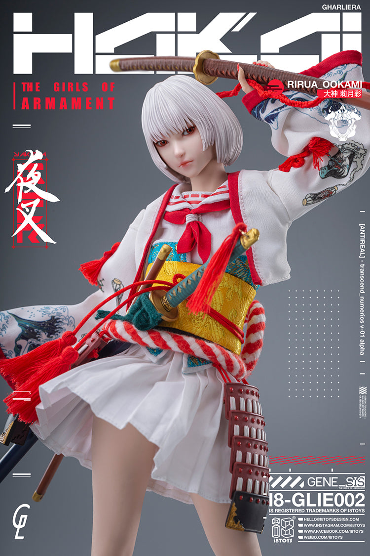 Pedido Figura Rirua OOKAMI marca i8 x Gharliera i8-GLIE002 escala 1/6