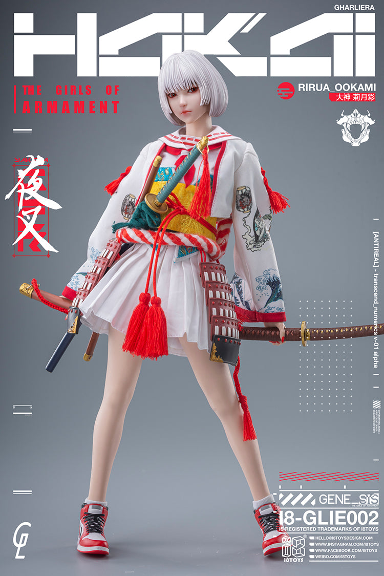 Pedido Figura Rirua OOKAMI marca i8 x Gharliera i8-GLIE002 escala 1/6