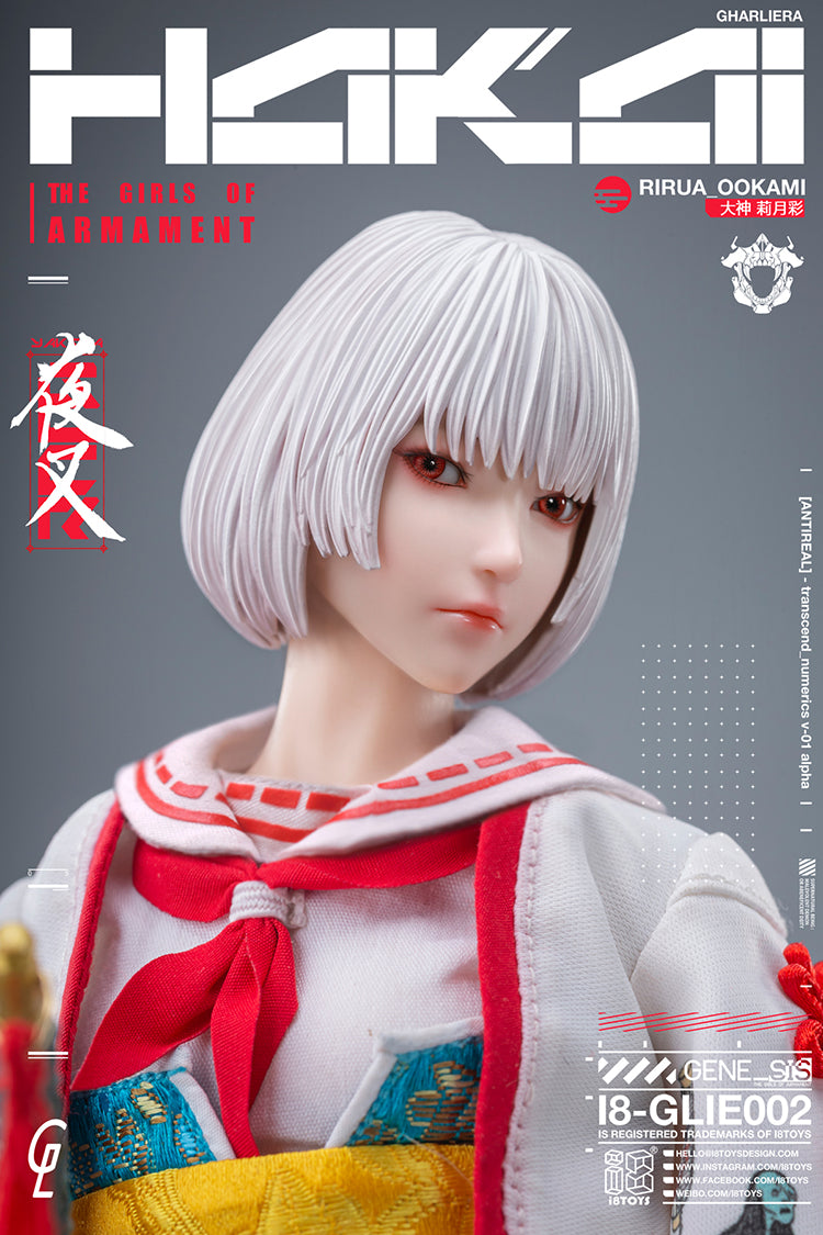 Pedido Figura Rirua OOKAMI marca i8 x Gharliera i8-GLIE002 escala 1/6