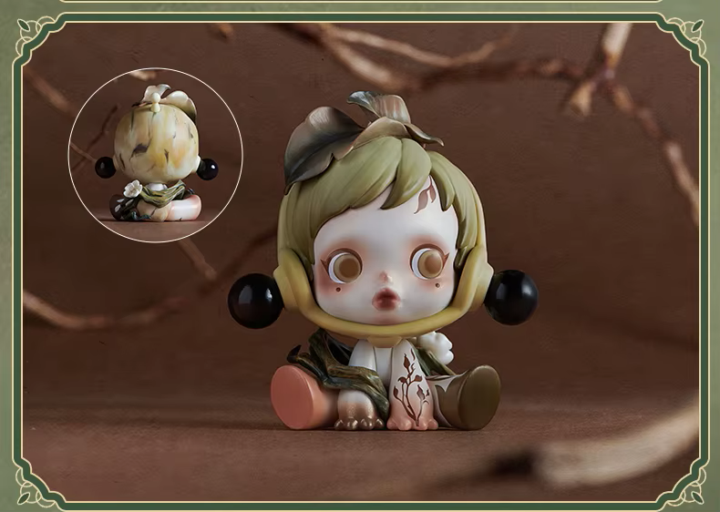 Pedido Caja de Figuras SKULLPANDA x The Ink Plum Blossom Series (con 12 piezas) (Blind Box) marca POP MART (8 cm)