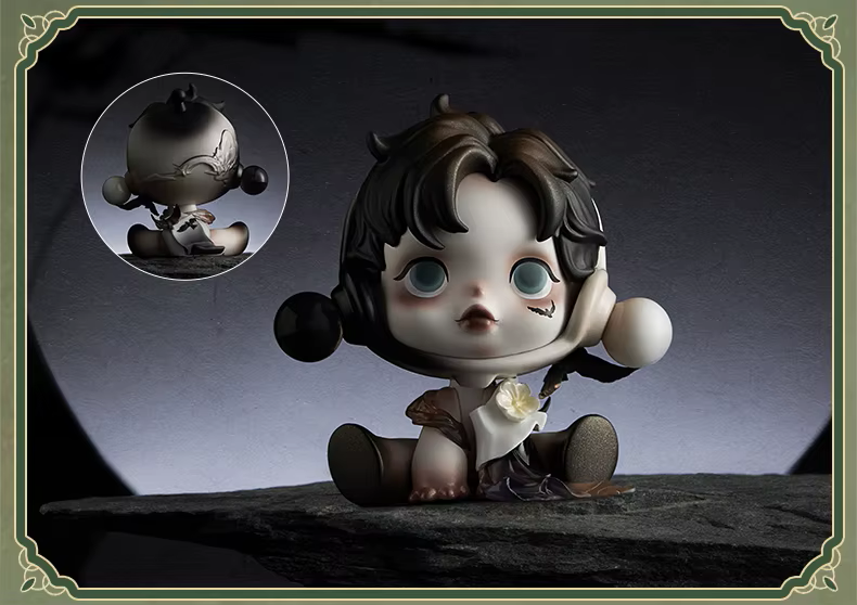 Pedido Caja de Figuras SKULLPANDA x The Ink Plum Blossom Series (con 12 piezas) (Blind Box) marca POP MART (8 cm)