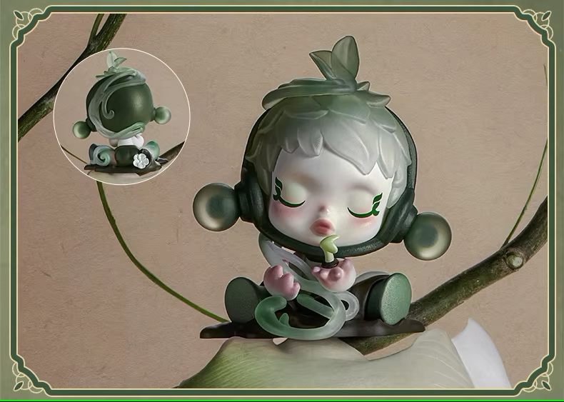 Pedido Caja de Figuras SKULLPANDA x The Ink Plum Blossom Series (con 12 piezas) (Blind Box) marca POP MART (8 cm)