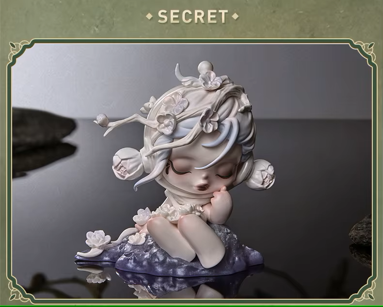 Pedido Caja de Figuras SKULLPANDA x The Ink Plum Blossom Series (con 12 piezas) (Blind Box) marca POP MART (8 cm)