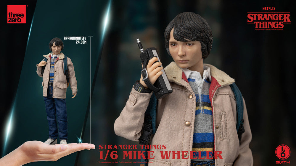 Pedido Figura Mike Wheeler - Stranger Things marca Threezero 3Z0276 escala 1/6 (relanzamiento)