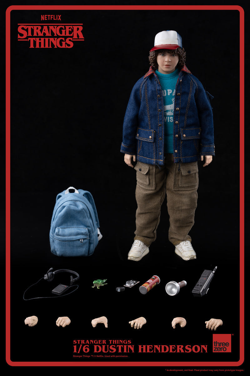 Pedido Figura Dustin Henderson - Stranger Things marca Threezero 3Z0280 escala 1/6