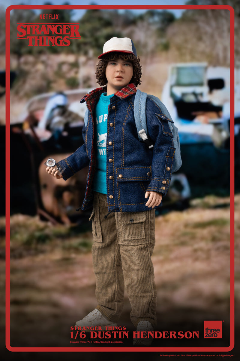 Pedido Figura Dustin Henderson - Stranger Things marca Threezero 3Z0280 escala 1/6
