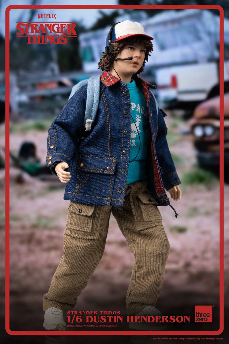 Pedido Figura Dustin Henderson - Stranger Things marca Threezero 3Z0280 escala 1/6