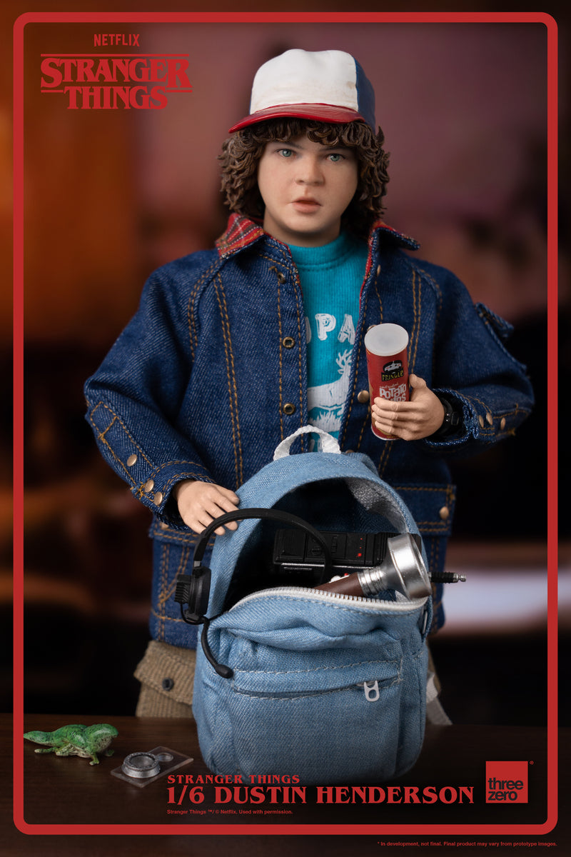 Pedido Figura Dustin Henderson - Stranger Things marca Threezero 3Z0280 escala 1/6