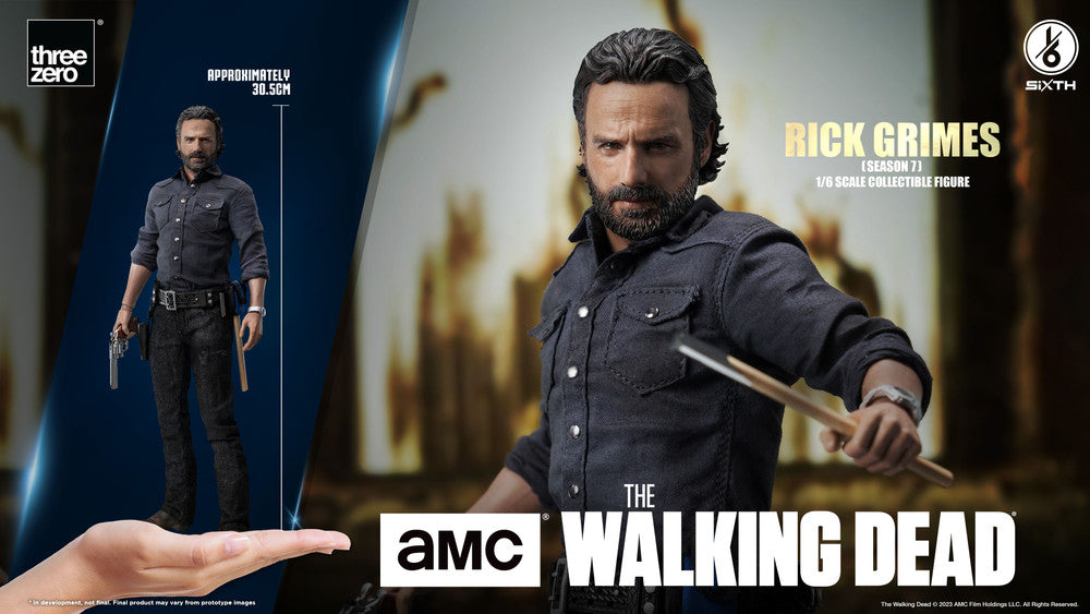 Pedido Figura Rick Grimes (Season 7) - The Walking Dead marca Threezero 3Z0590 escala 1/6
