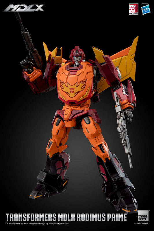 Pedido Figura MDLX Rodimus Prime - Transformers marca Threezero  3Z0345 (18 cm)